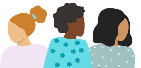 HeaderActuar Ilustración de mujer